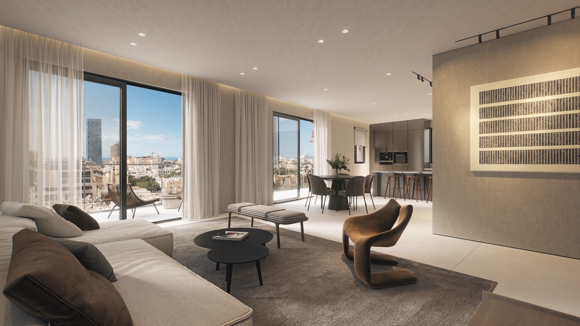 3-room residence, The Old North Boutique — Visualization